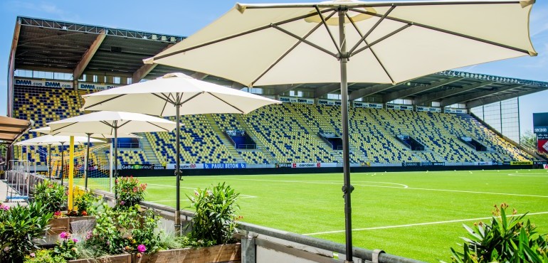 Terras met uitzicht op het Stayen